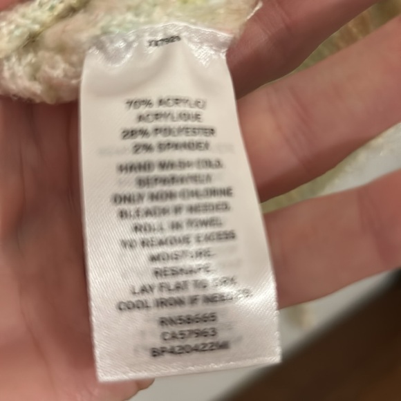 BP Women's Pastel/Confetti Knit Sweater - Picture 6 of 6